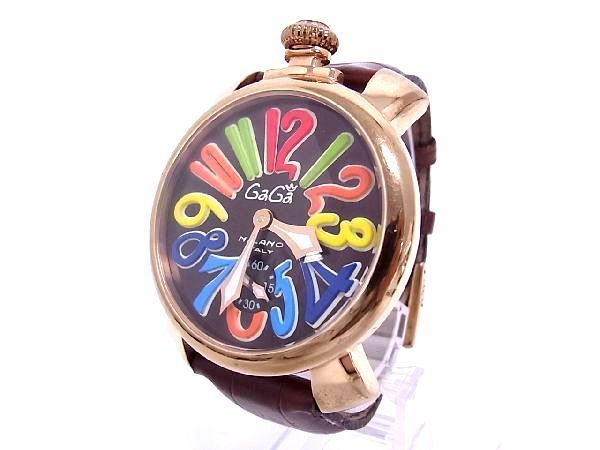 1円 □ジャンク□ GaGa MILANO ガガミラノ N.3626 マニュアーレ 手巻き 