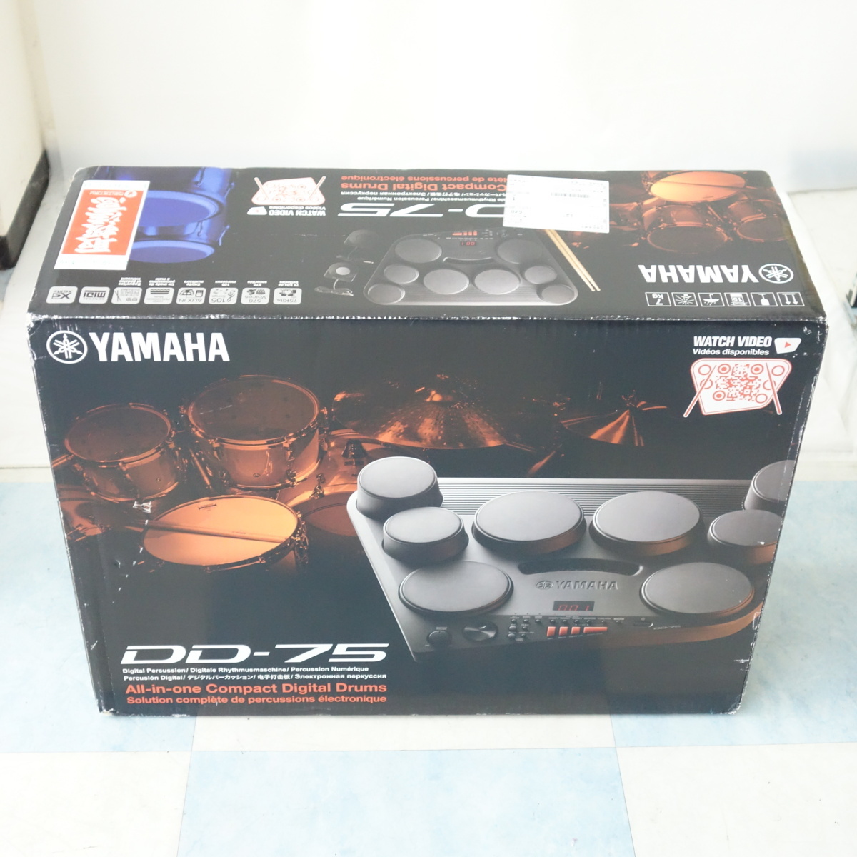 格安，得価 開封済/ 品 YAMAHA ヤマハ 電子ドラム デジタルパーカッション DD-75 箱ダメージ有/同梱不可 10995207(電子ドラム)｜売買されたオークション情報、yahooの商品情報をアーカイブ公開 - オークファン 電子ドラム