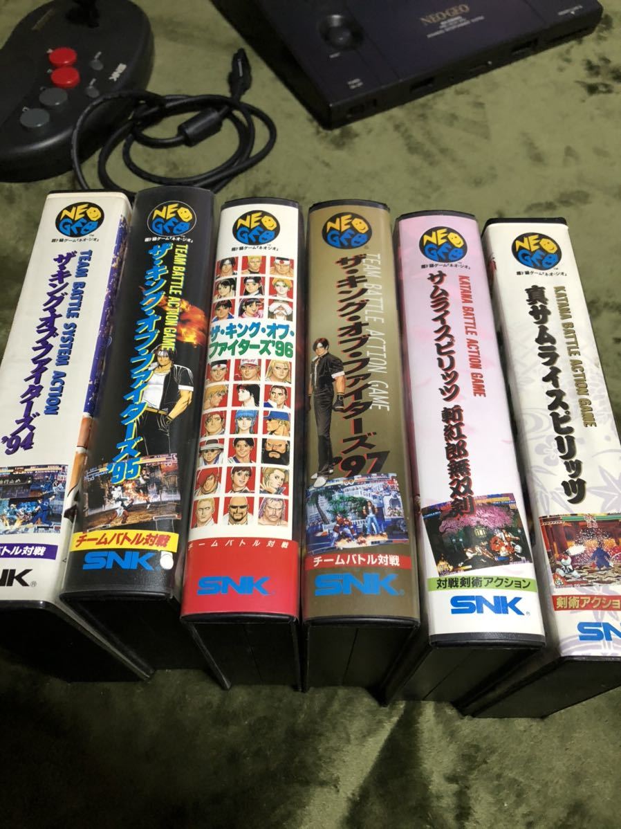 SNK NEOGEO ネオジオ ROM ロム 6本セット ザ・キング・オブ 