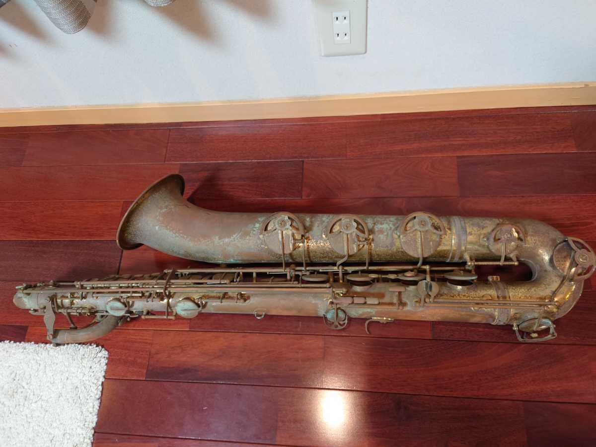 ヤナギサワ バリトンサックス YANAGISAWA ネック欠品 ジャンク 部品 