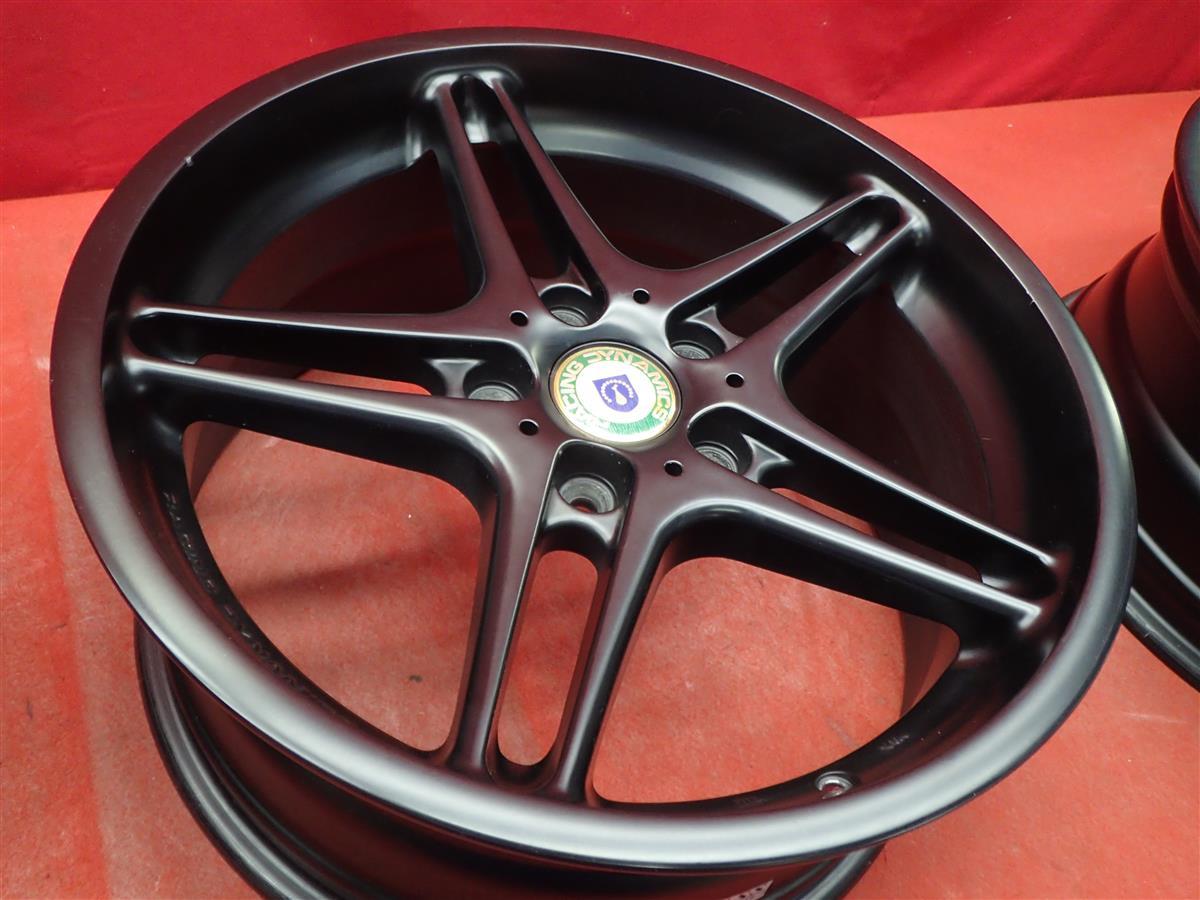 レーシング ダイナミクス RD3 ホイール 4本 8J-18 PCD120 5穴 +35 ハブ 