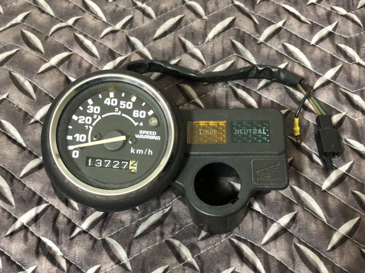 絶版 モンキーバハ Baja の純正スピードメーター 品 当時物 ホンダ ホンダ用 売買されたオークション情報 Yahooの商品情報をアーカイブ公開 オークファン Aucfan Com