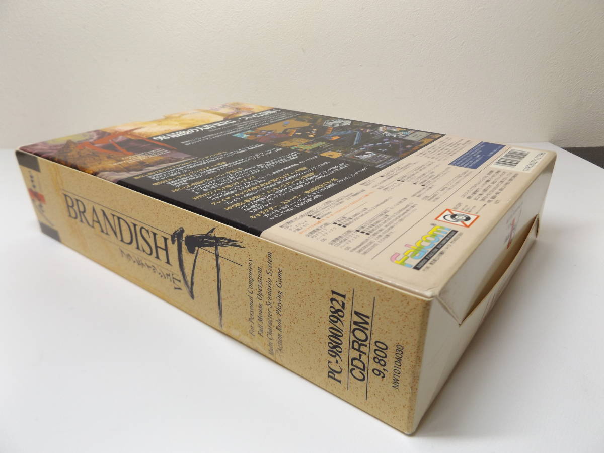 PC-9800 ブランディッシュVT 日本ファルコム CD-ROM HD専用 m13653