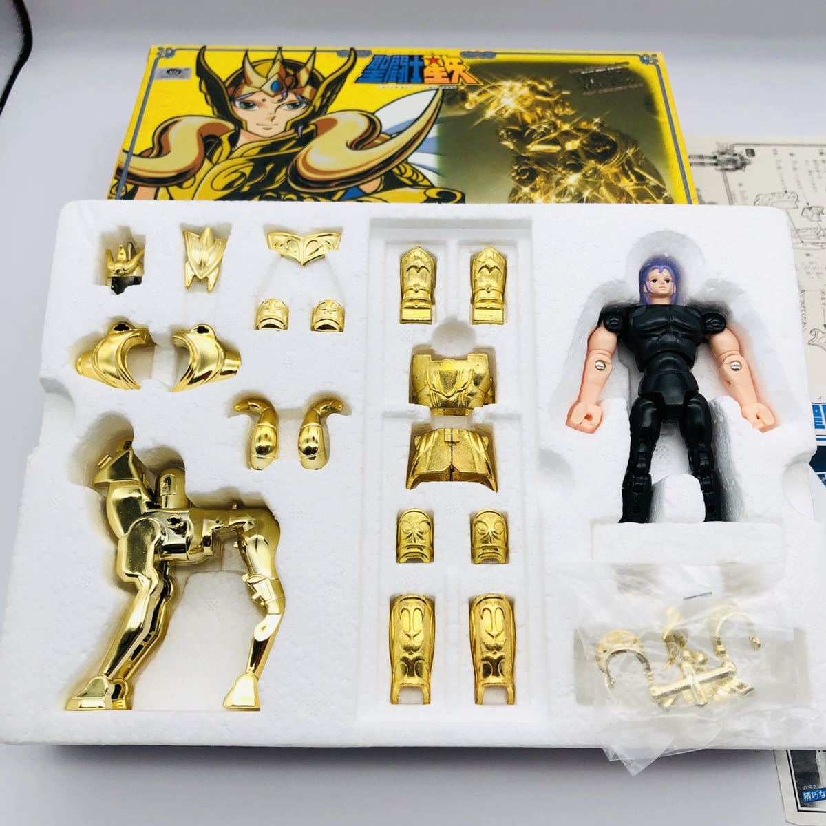 聖闘士星矢 聖衣大系 アリエスクロス ムウ ゴールドクロス 未使用に 