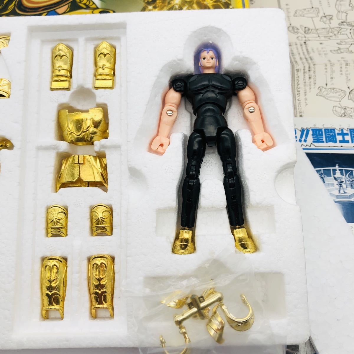 聖闘士星矢 聖衣大系 アリエスクロス ムウ ゴールドクロス 未使用に 