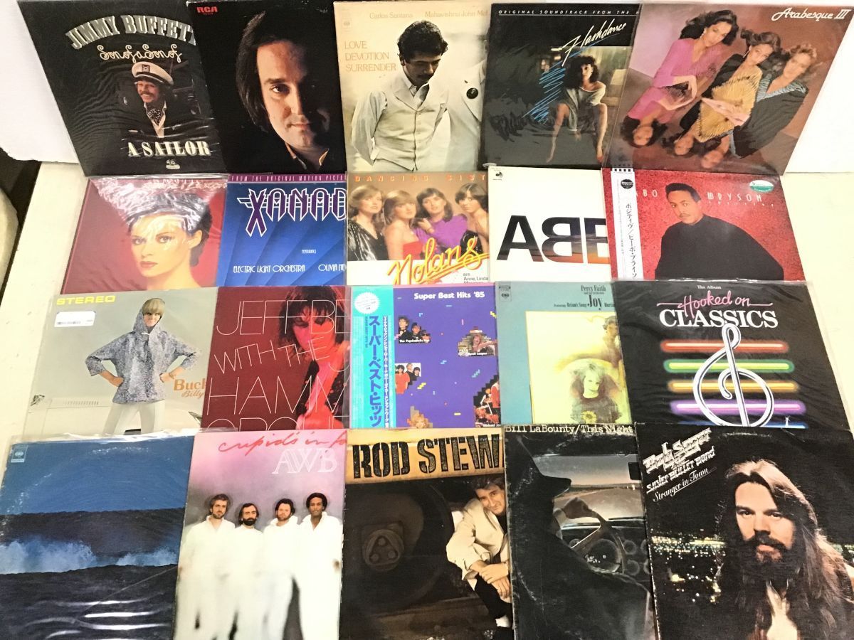 LP 洋楽 ROCK POPS ロック ポップス レコード まとめ 帯付含 大量 ABBA