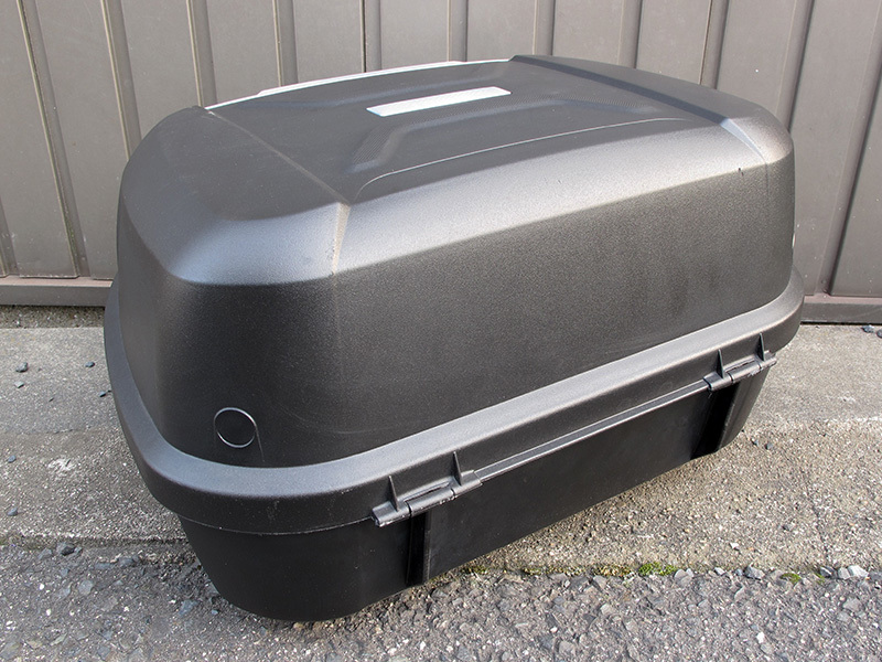 GIVI 43L リアボックス トップボックス(リアボックス)43Lモノロック e43ntl-adv」の アクセサリー GIVI リアボックス モノロック 43L E43NTLD インナーマット付き　中古品