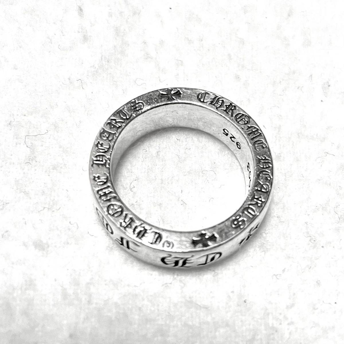 1円スタート！ CHROME HEARTS クロムハーツ スペーサーリング FOREVER 