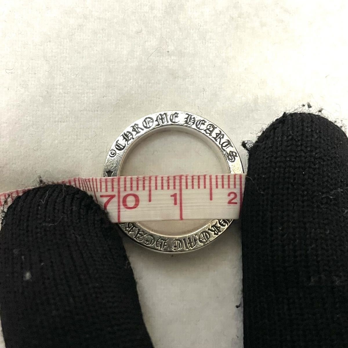 1円スタート！ CHROME HEARTS クロムハーツ スペーサーリング FOREVER 