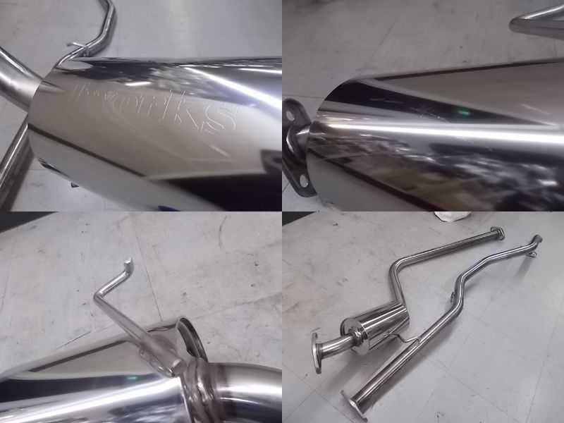 中古 エッセ L235用 フロントパイプ WORKS/ジェイワークス 