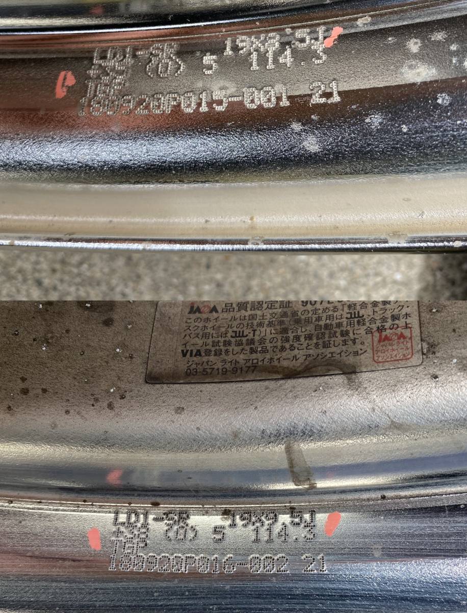 【NITTO 245/35R19】夏タイヤ【WORK LD1 ランベック 19インチ 9.5/8.5J5HPCD114.3+42/+39】深リム ディッシュ クラウン フーガ等　(VTA413) クレジットカード QR決済可能 WORK ノア VOXY ステップワゴン エスクァイア 他 19インチ ワーク