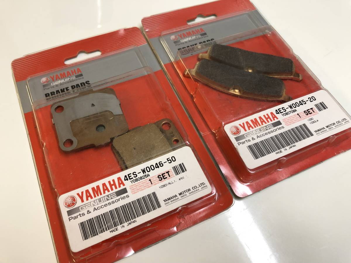  ヤマハ純正 TTR125/YZ65/YZ80 前後ブレーキパッド 検索 CR/XRF/KX/KXⅡ/RM(パッド)｜売買されたオークション情報、yahooの商品情報をアーカイブ公開 - オークファン ヤマハ用