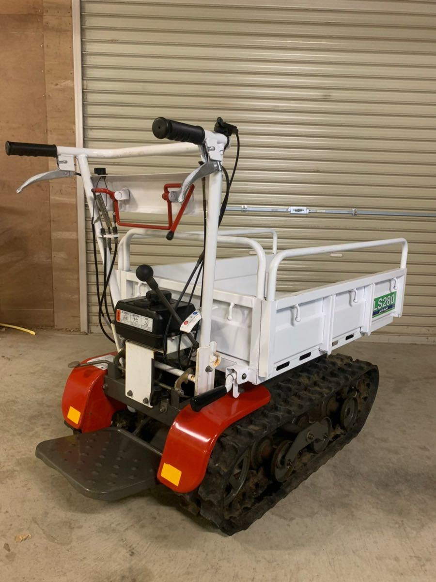 オーレック クローラー運搬車 手動ダンプ