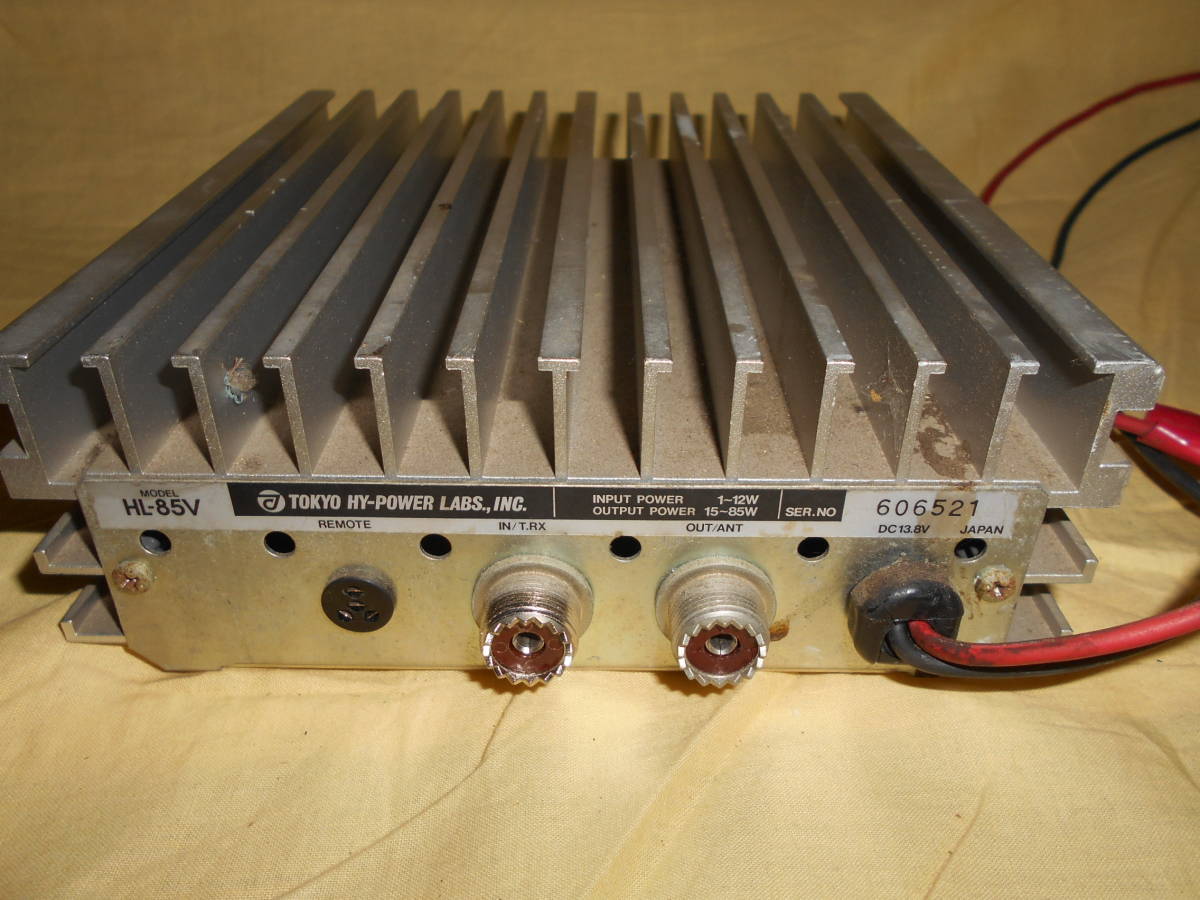 HL-85V - 東京ハイパワー リニアアンプ Yahoo!オークション HY-POWER