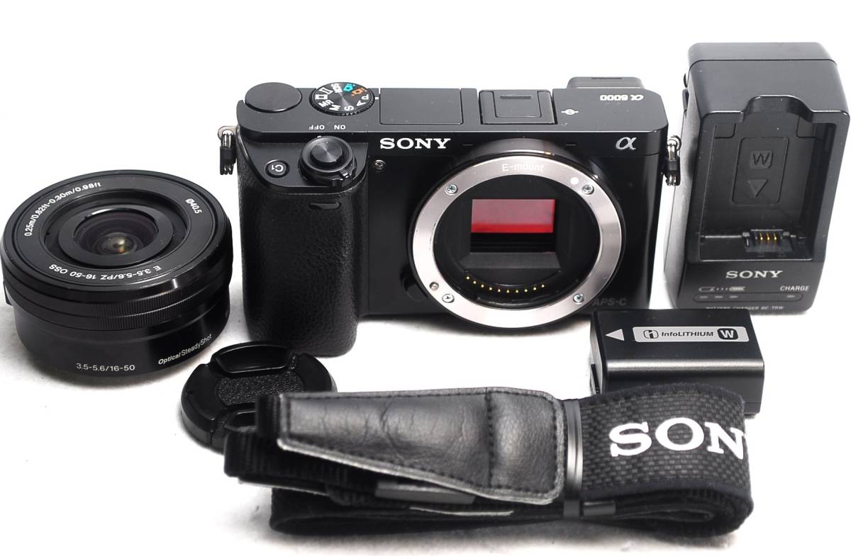 美品 SONY α6000 [ILCE-6000L S] #1310 α6000 ILCE-6000 SONY 0 e102☆美