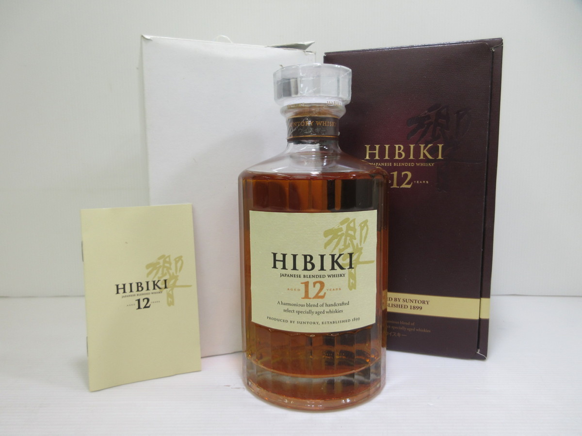 サントリー 響 ウイスキー 700ml HIBIKI 43% SUNTORY 750ml 未開栓古酒