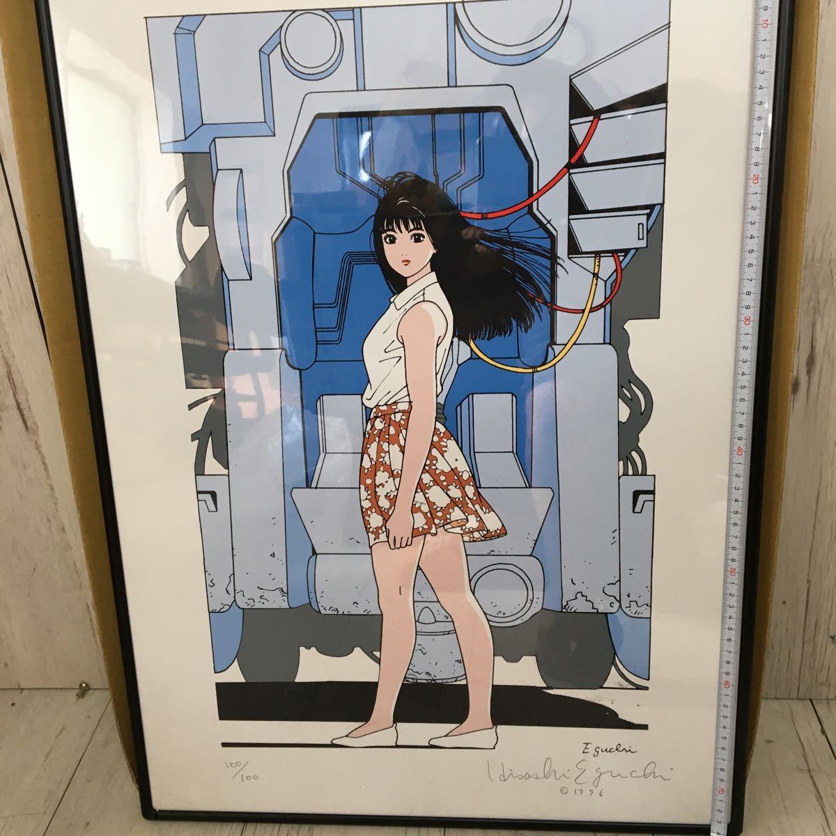 直筆サイン入り＆レア特典ペーパー付江口寿史「江口寿史美人画集
