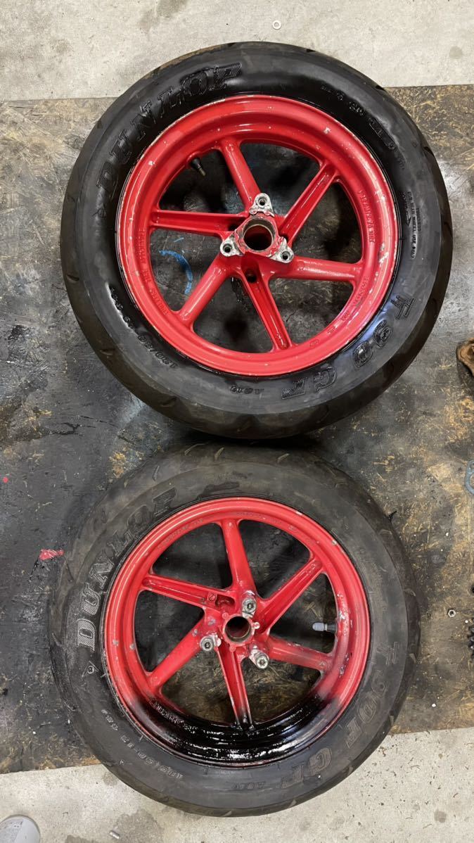 前後セット NSR50 NSR50ホイール NSR50後期純正 前後ホイールセット