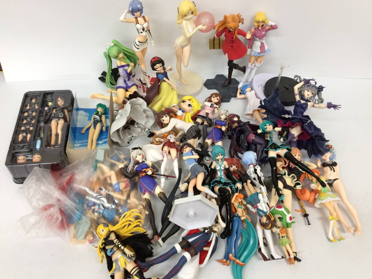 フィギュア まとめ売り 女の子 中古 現状品 ヱヴァンゲリヲン