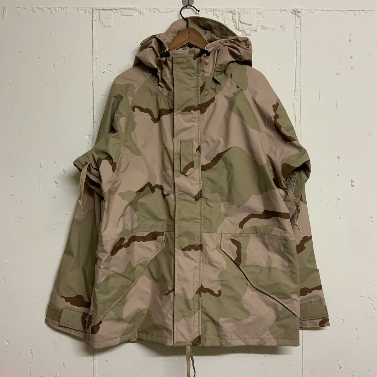 ECWCS GORE-TEX GEN1 デザートカモ S-R 実物デッドストック パーカー 