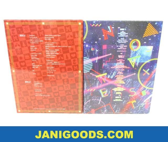 ジャニーズWEST DVDセット 1stドーム LIVE 24から感謝届けます/LIVE TOUR 2017 なうぇすと 初回仕様 2点 【美品 同梱