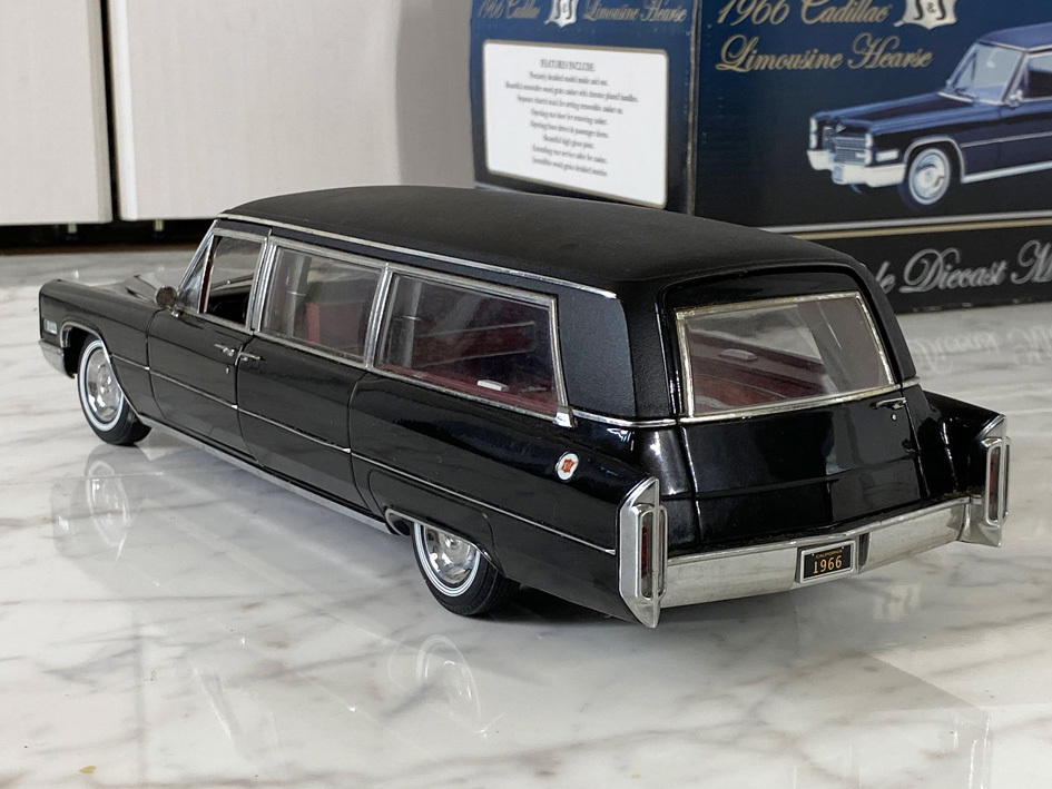 Precision Miniatures 1/18 1966 Cadillac Limousine Hearse PMSC-09B 