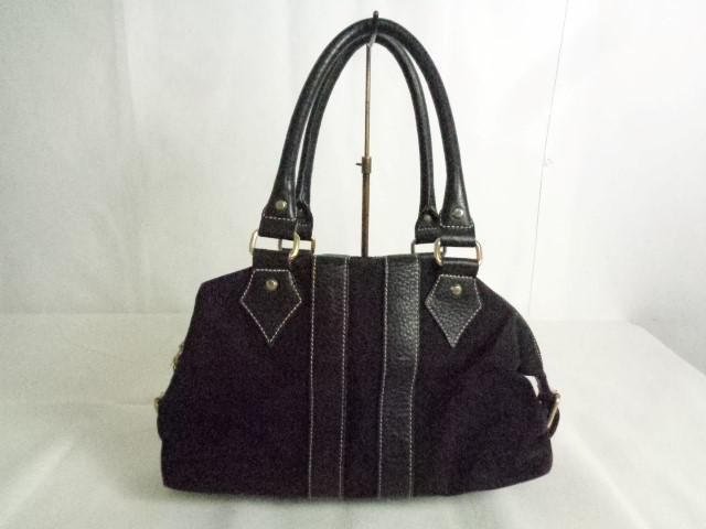 中古 ヴィヴィアンウエストウッド VivienneWestwood ジャイアントオーブ ボストンバッグ ゴールド金具 黒 ブラック Westwood Vivienne 中古 ブリーフケース ブラック×牛革 -vivienne