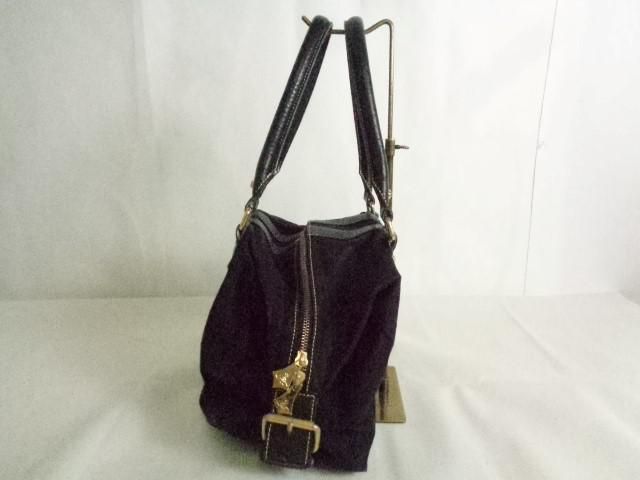 中古 ヴィヴィアンウエストウッド VivienneWestwood ジャイアントオーブ ボストンバッグ ゴールド金具 黒 ブラック Westwood Vivienne 中古 ブリーフケース ブラック×牛革 -vivienne