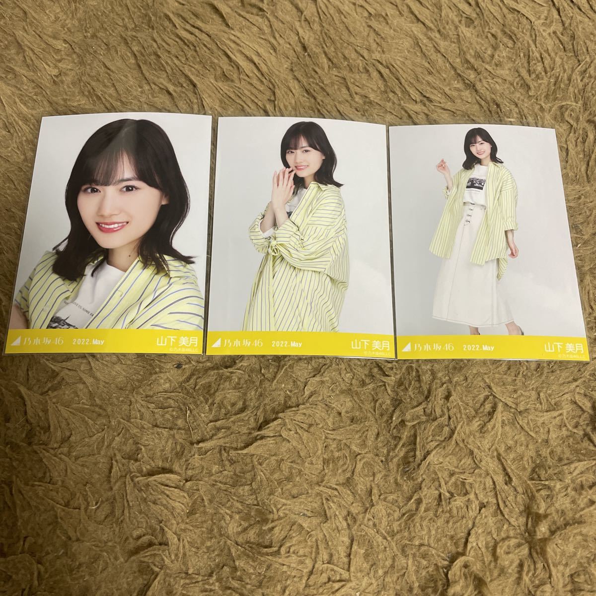 乃木坂46 山下美月 生写真 ビタミンカラー コンプ 0 3種 会場限定 57