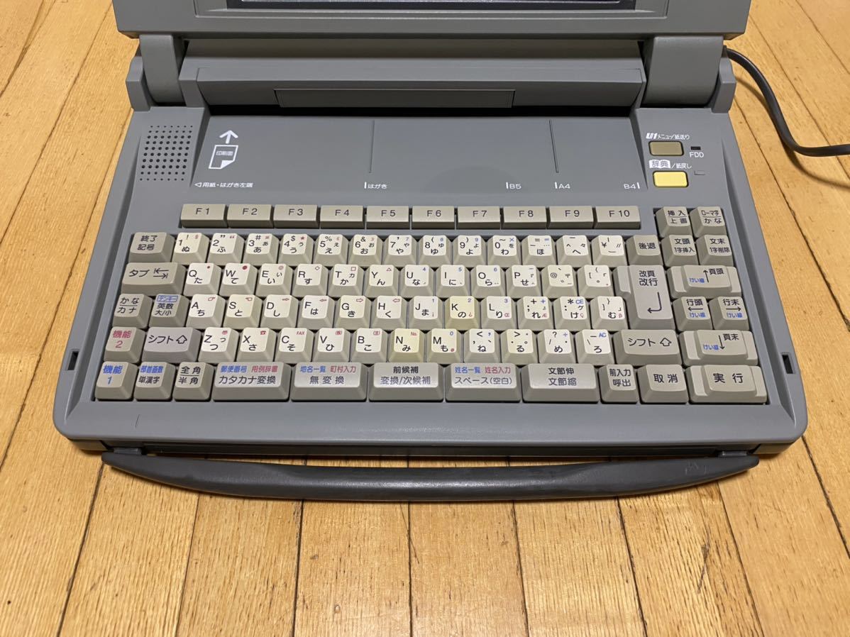 Panasonic パナソニック FW-U1C200 ワープロ 通電確認済み/現状品