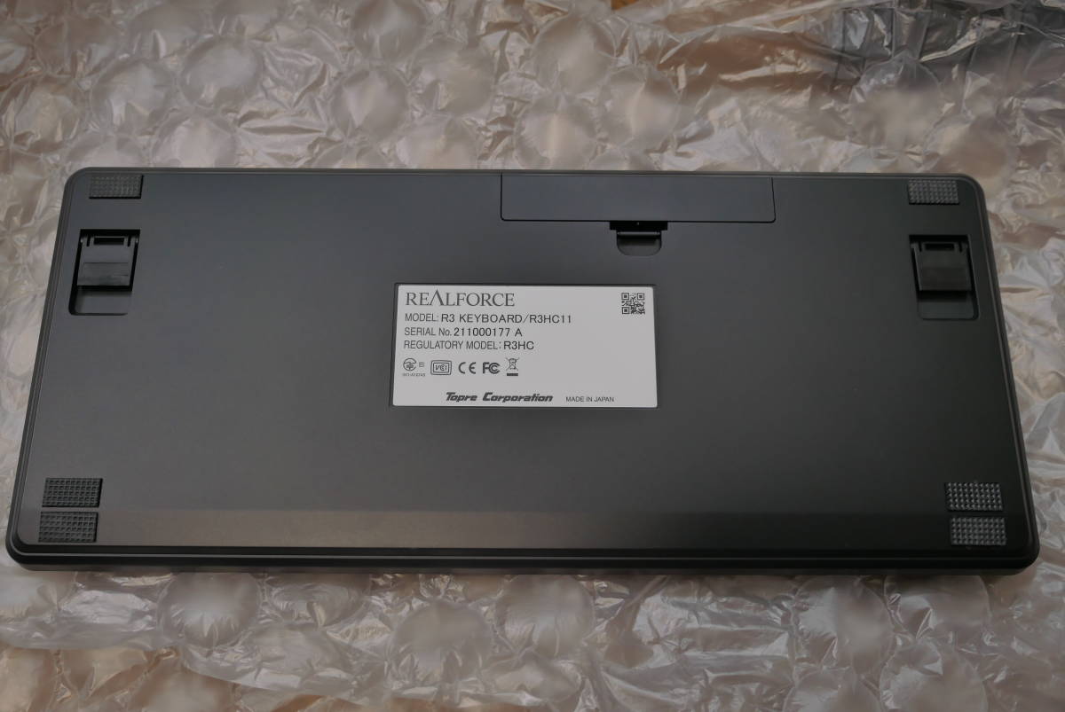 REALFORCE 東プレ R3 ハイブリッドモデル テンキーレス 昇華印刷 日本 