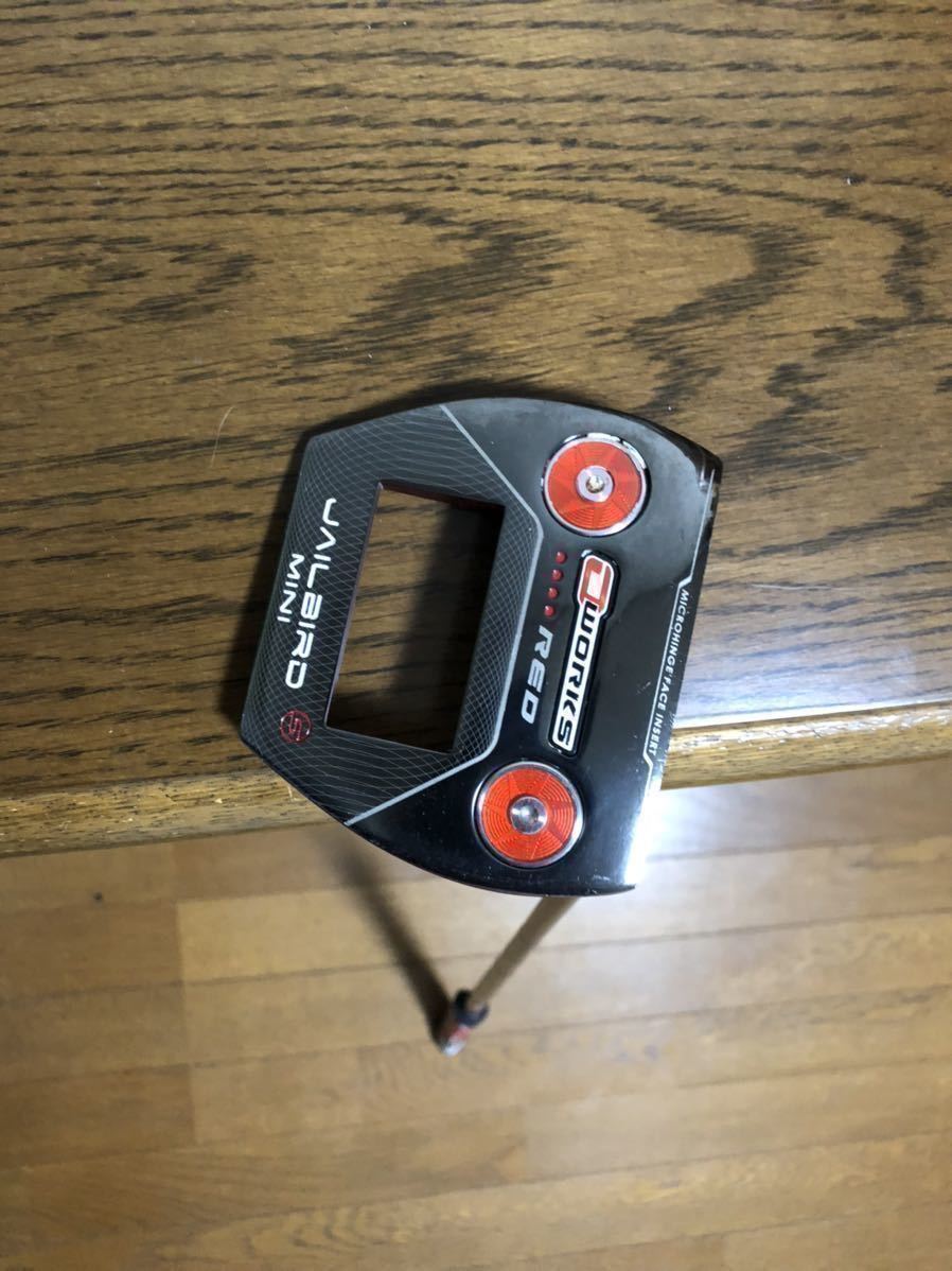 Odyssey Jailbird Mini Putter Red RED JAILBIRD O-WORKS MINI O-Works
