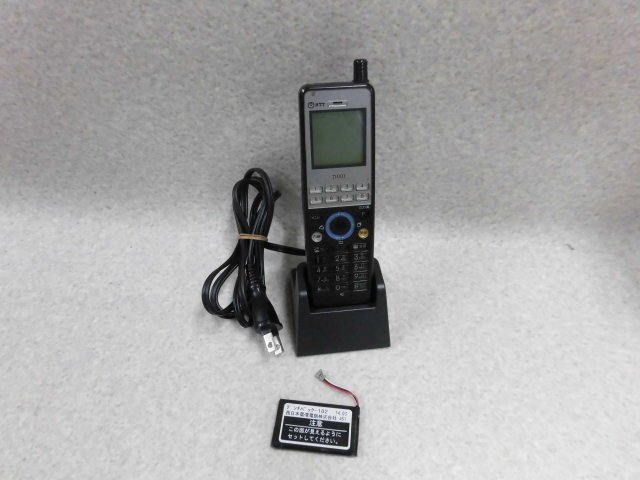 ZZC2 2080♪ 保証有 NTT NX-DCL-PS-(1)(K) デジタルコードレス 14年製 Ver5.21 初期化済 電池付・祝10000！取引突破！同梱可