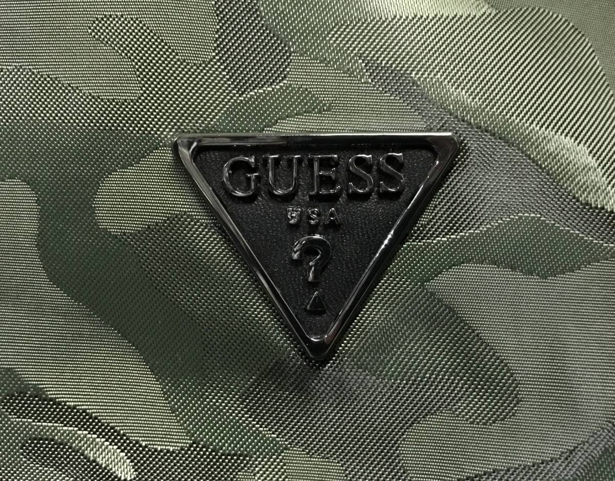 GUESS ゲス ロゴプレート デイパック 迷彩柄 バックパック リュック 