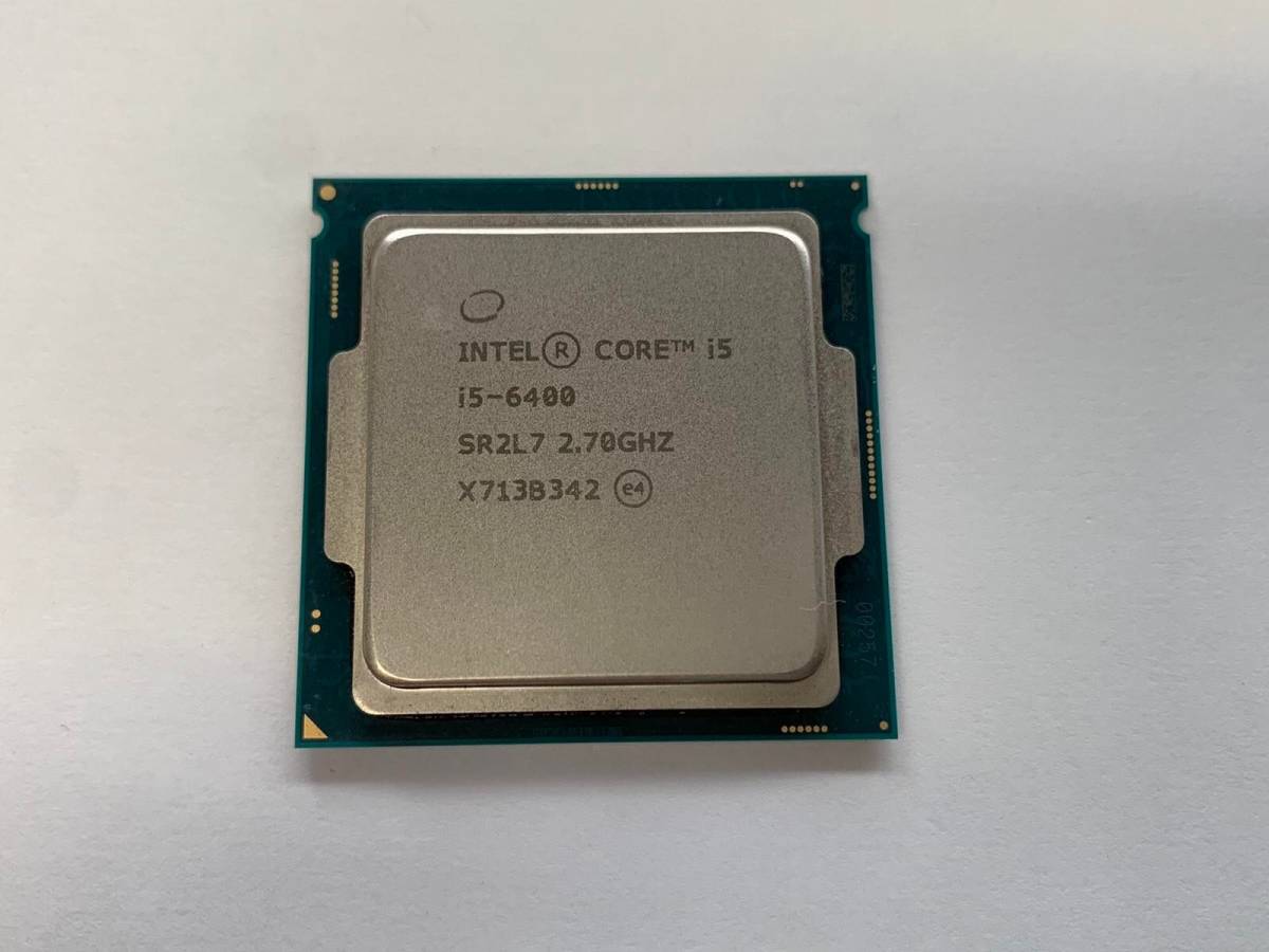 【新作入荷，得価】 Intel Core-i5 6400/ 2.70GHz SR2L7 CPU(Core i5)｜売買されたオークション情報、yahooの商品情報をアーカイブ公開 - オークファン Core i5