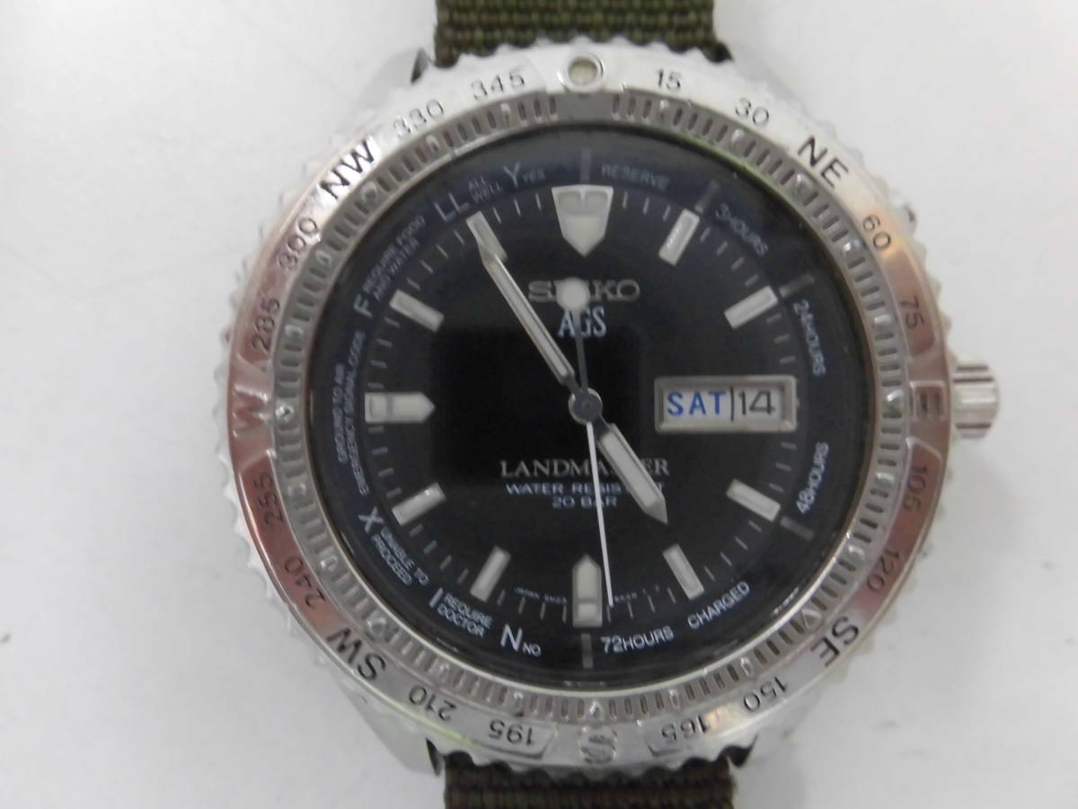 5M23-6A20 SEIKO セイコー ランドマスター LANDMASTER 初代 SBBW005 