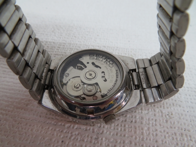 裏面スケルトン☆SEIKO 5 7S26-01H0 腕時計 自動巻き オートマチック