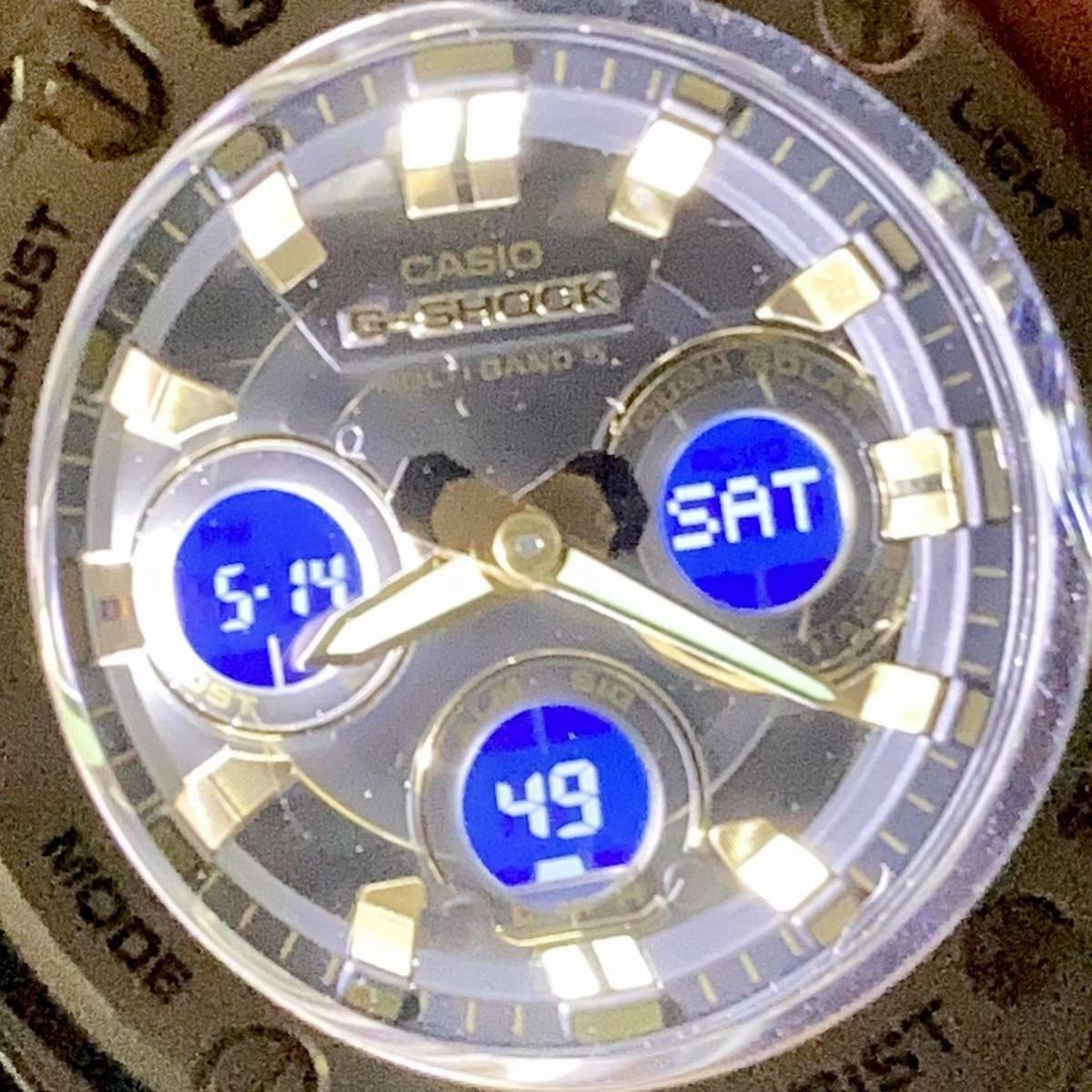 美品 箱説付G-SHOCK GST-W310D-1A9JF G-STEEL/Gスチール タフソーラー 