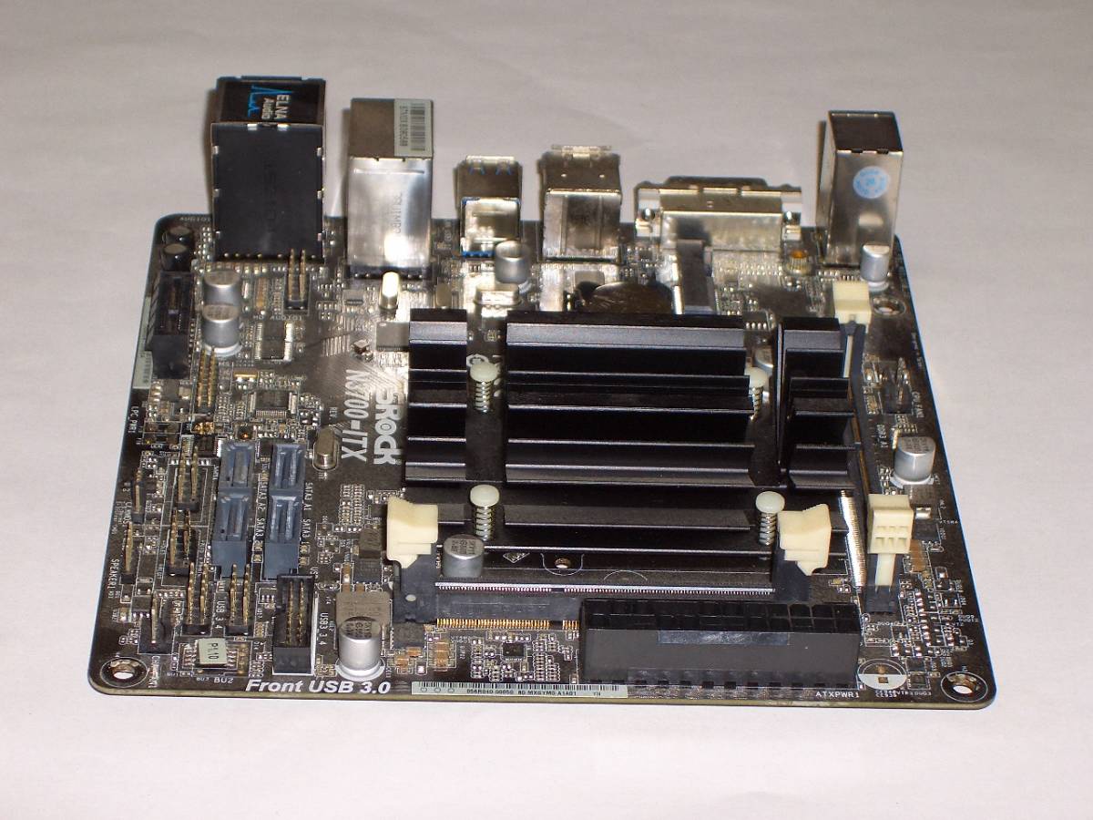 ASRock Intel | マザーボード N100DC-ITX ファンレス オンボードCPU 