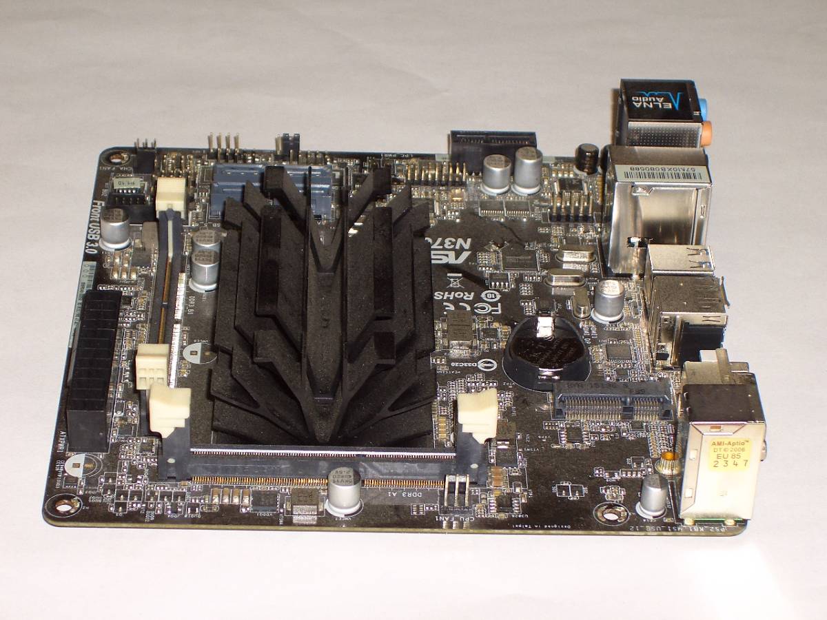 ASRock Intel | マザーボード N100DC-ITX ファンレス オンボードCPU 