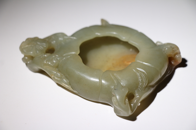 特別依頼出品 三井家由来某寺院所蔵 清代和田玉 （検）和田玉