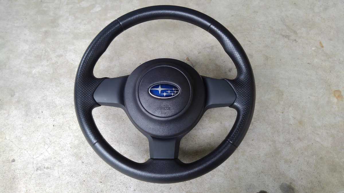 ☆美品！スバル BRZ ZC6 RA レーシング 純正ステアリング ハンドル  