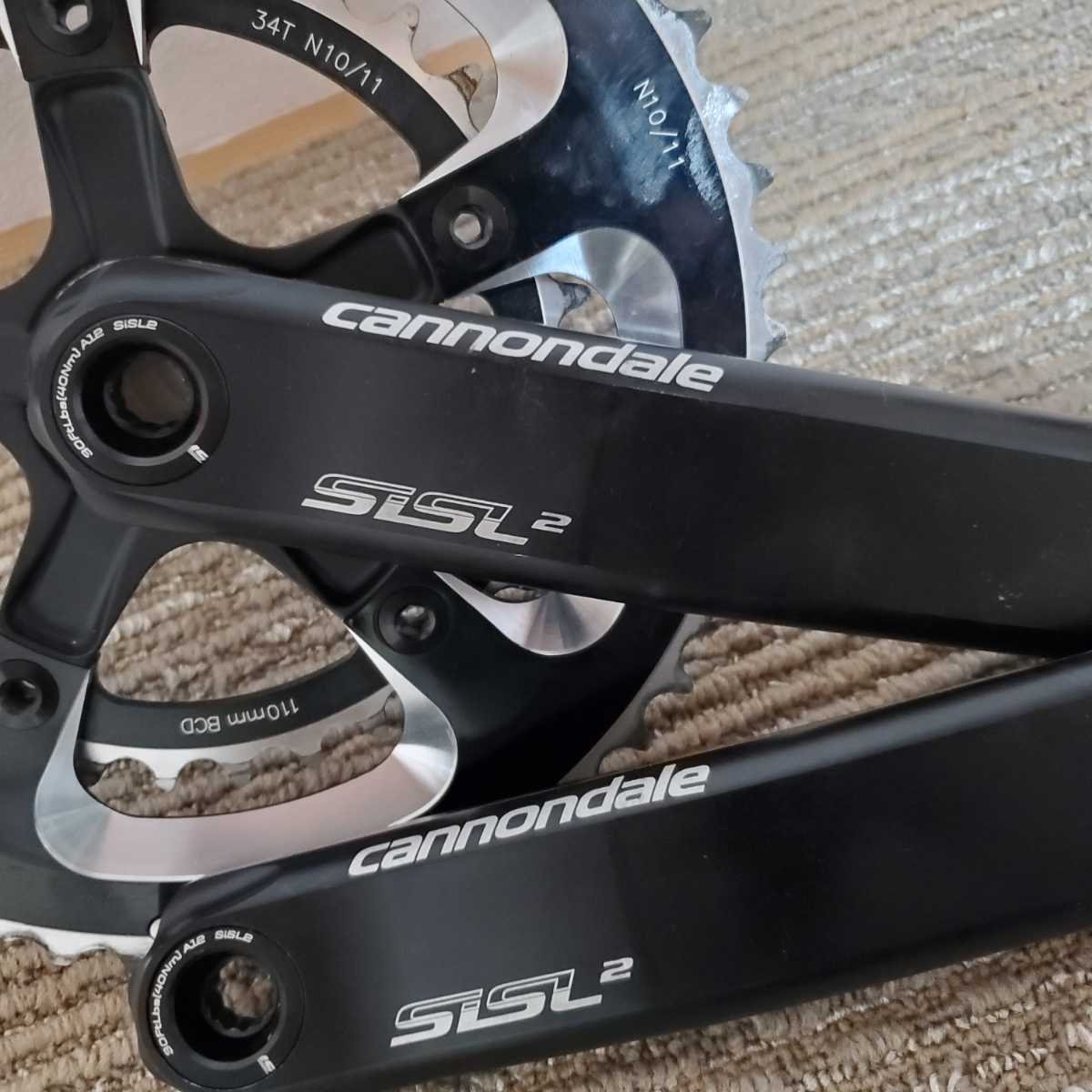 Cannondale SISL2クランク 50-34T 170MM BB30 BB付き(クランク)｜売買
