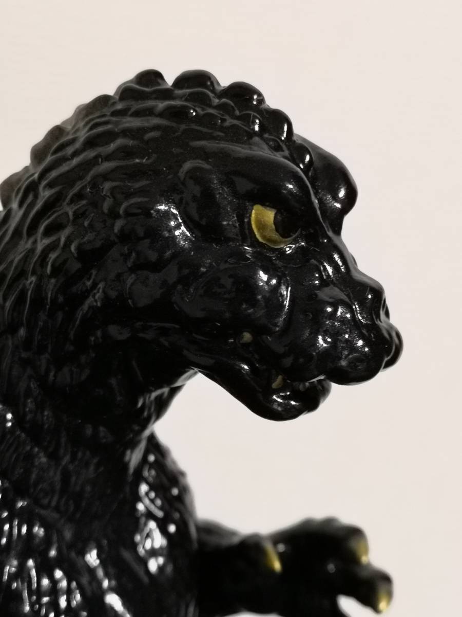 ■ ゴジラ 1966(モスゴジ) ソフビ / 2006 ギガブレイン ギガブレイン ゴジラ 1966 ソフビ 黒成型 モスゴジ 2006 1964