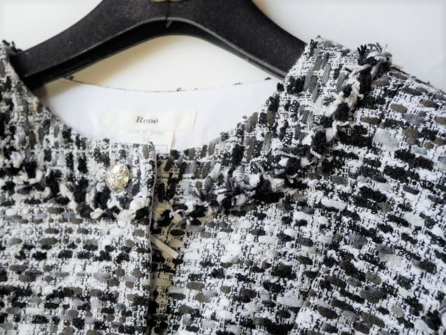 Reneルネ♪ツイードワンピース サイズ34(ルネ)｜売買された
