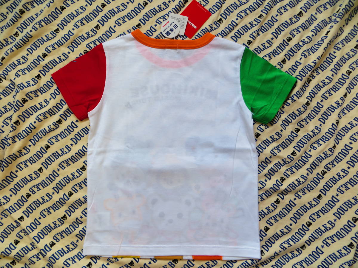 ミキハウス　豪華ワッペン　半袖　100 ミキハウス 豪華ワッペン 半袖 100