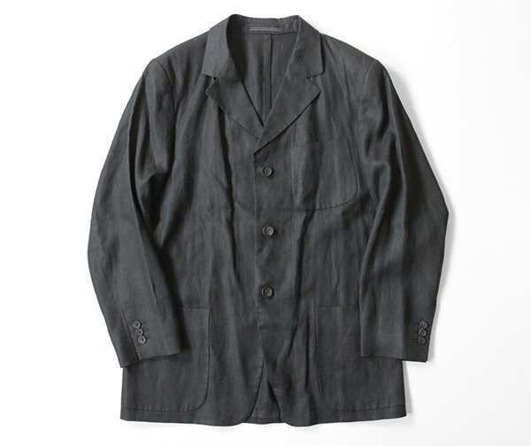 低価，定番 GIANNI VERSACE 薄手 テーラードジャケット 黒 3B 春夏 ジャンニヴェルサーチ 1円 NL16(テーラードジャケット、ブレザー)｜売買されたオークション情報、yahooの商品情報をアーカイブ公開 - オーク 男性用