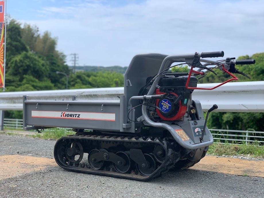 共立 クローラー式 手動式ダンプ KCG900 ◇KIORITZ手動ダンプ運搬車 KCG900 共立 運搬機 農機具☆三菱エンジン