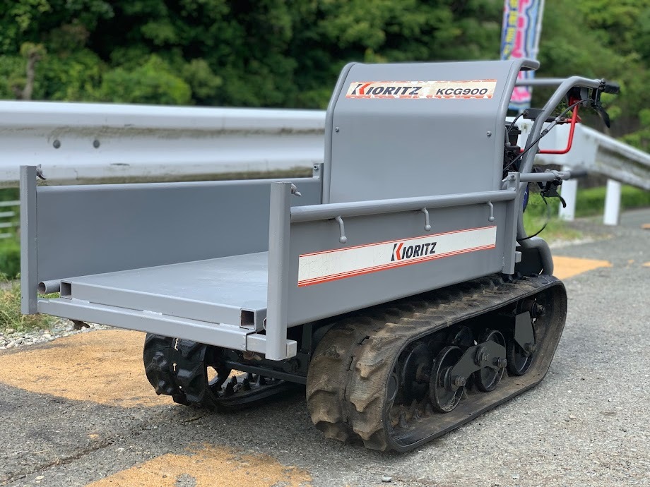 ◇KIORITZ手動ダンプ運搬車 KCG900 共立 運搬機 農機具☆三菱エンジン
