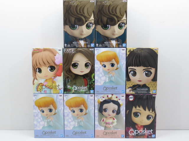 n18065-ty 未開封○10個セット Qposket Disney ディズニー 鬼滅の刃